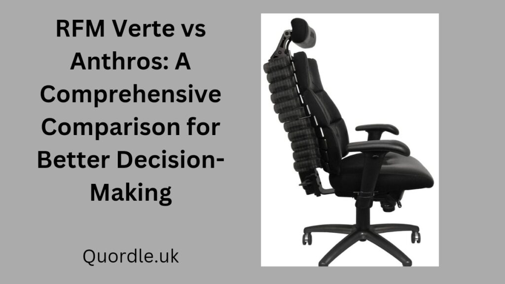 RFM Verte vs Anthros