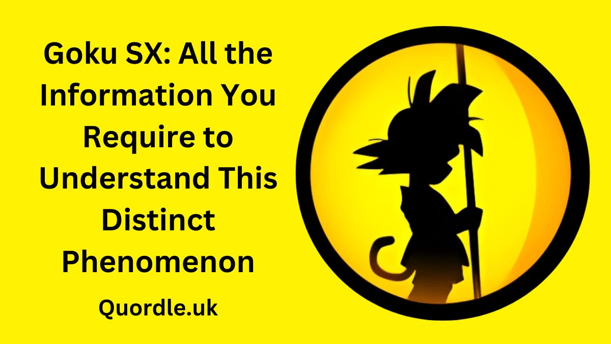 Read more about the article Goku SX: All the Information You Require to Understand This Distinct Phenomenon